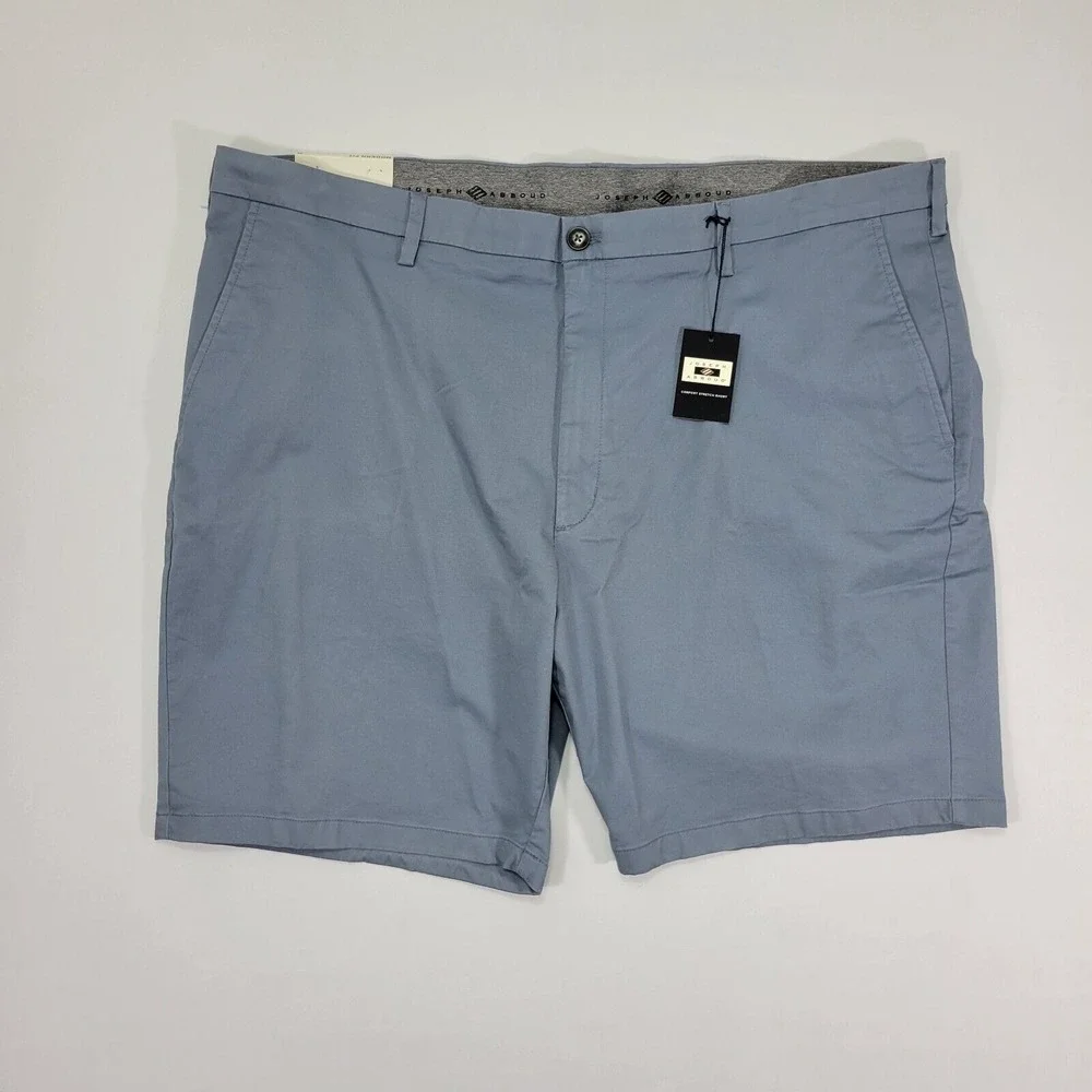Joseph Abboud Men's‎ Flat Front Shorts Gray Size 44 JA FF SHORT NEW